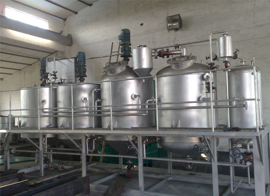 2TPD cooking oil refining machine