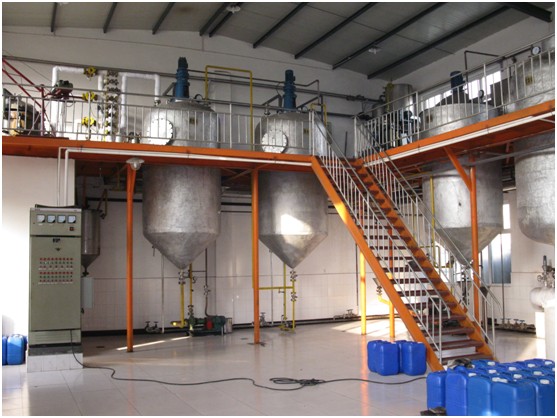 edible oil refining line