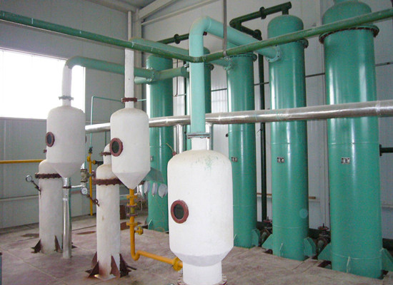 cooking oil refinery plant