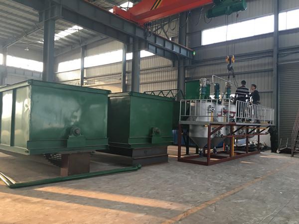 palm fruit thresher and palm oil refinery plant 