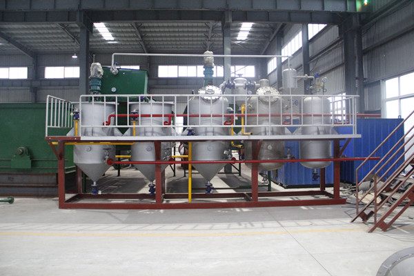 small scale edible oil refinery plant 