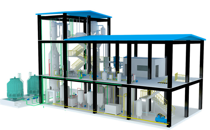 edible oil refining workshop