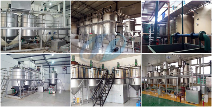 cooking oil refining machine 