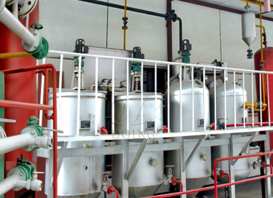 Cameroon customer chooses Henan Glory 1tpd edible oil refinery and fractionation machines for first investment project Cameroon customer chooses Henan Glory 1tpd edible oil refinery and fractionation machines for first investment project